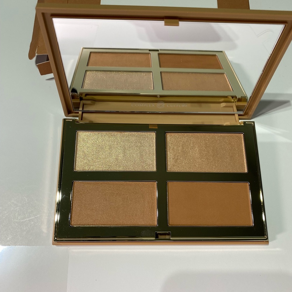 complex culture ,baked highlighter & bronzer Quad